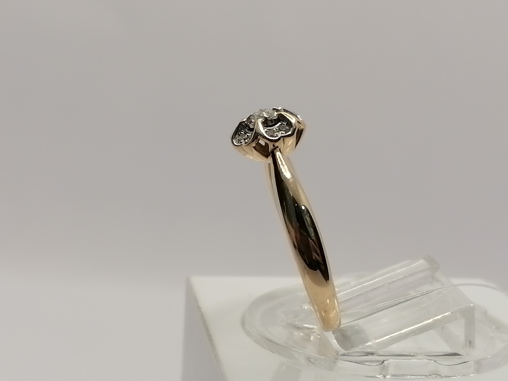 КОЛЬЦО БРИЛЛИАНТ (Au 585)