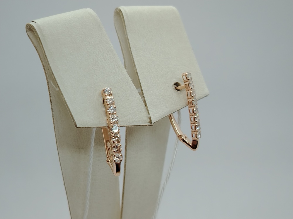 СЕРЬГИ БРИЛЛИАНТ (Au 585)