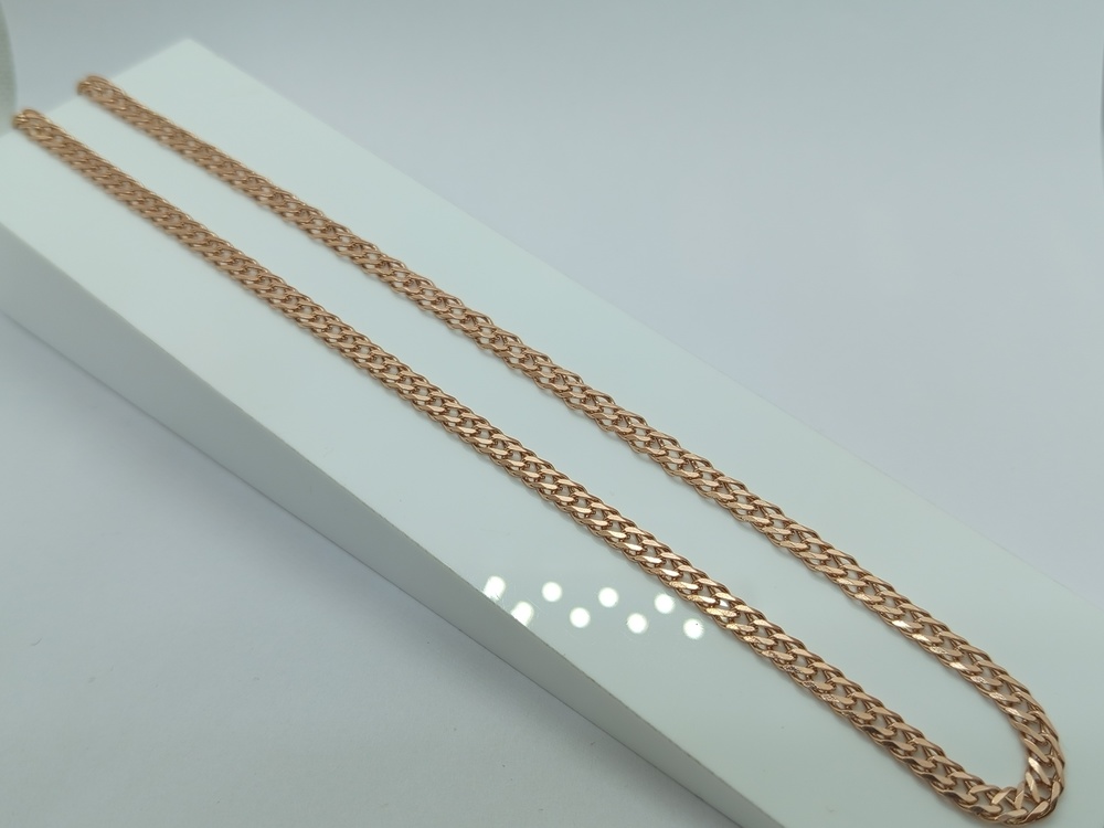 ЦЛР2585 ЦЕПЬ ПОЛНОВЕСНАЯ Ромб двойной (Au 585)