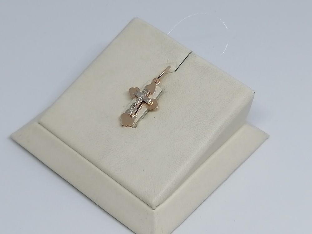 ПОДВЕСКА КРЕСТ (Au 585)
