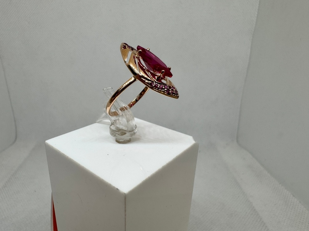 КОЛКМИ585 КОЛЬЦО С КАМНЯМИ (Au 585)