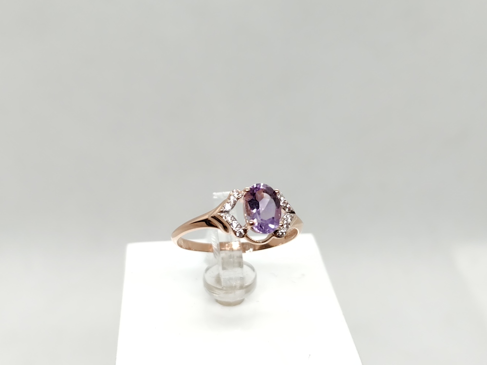 КОЛКМИ585 КОЛЬЦО С КАМНЯМИ (Au 585)