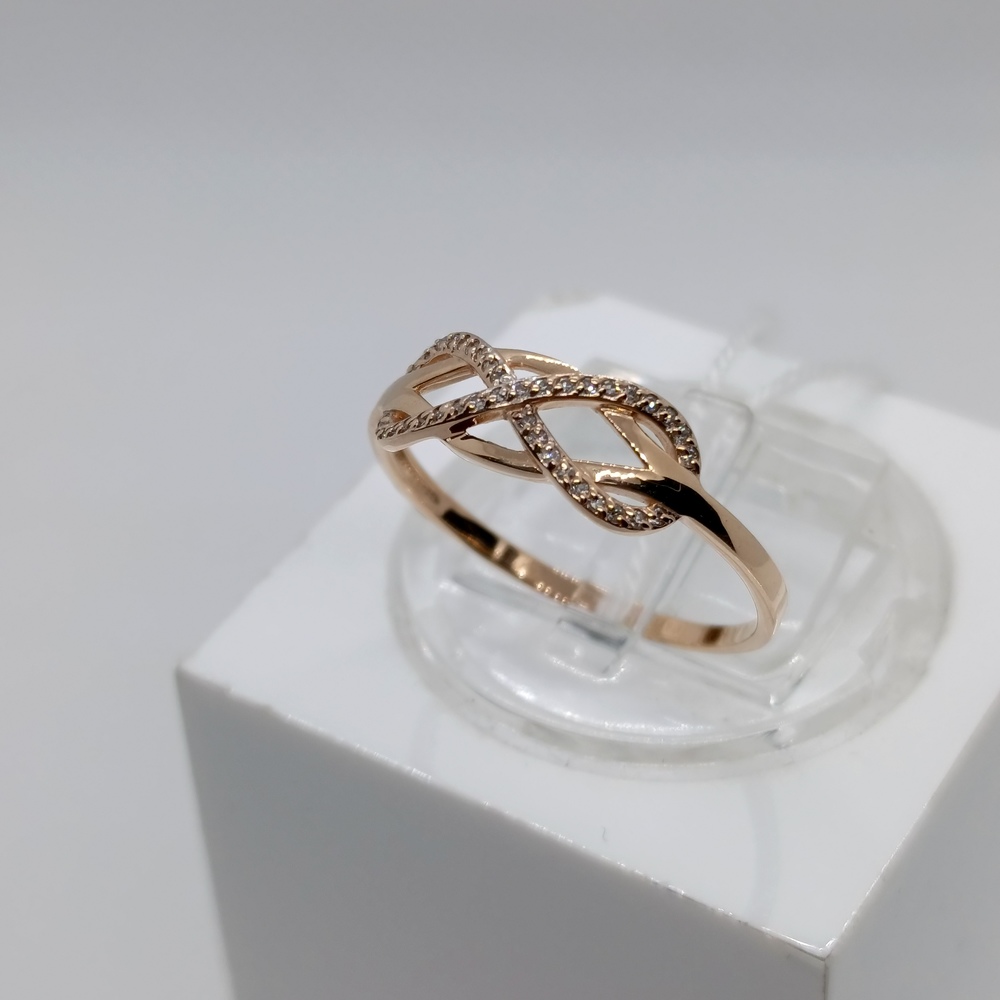 КОЛЬЦО БРИЛЛИАНТ Au 585