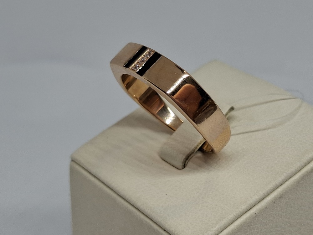 ПЕЧАТКА С КАМНЯМИ (Au 585)