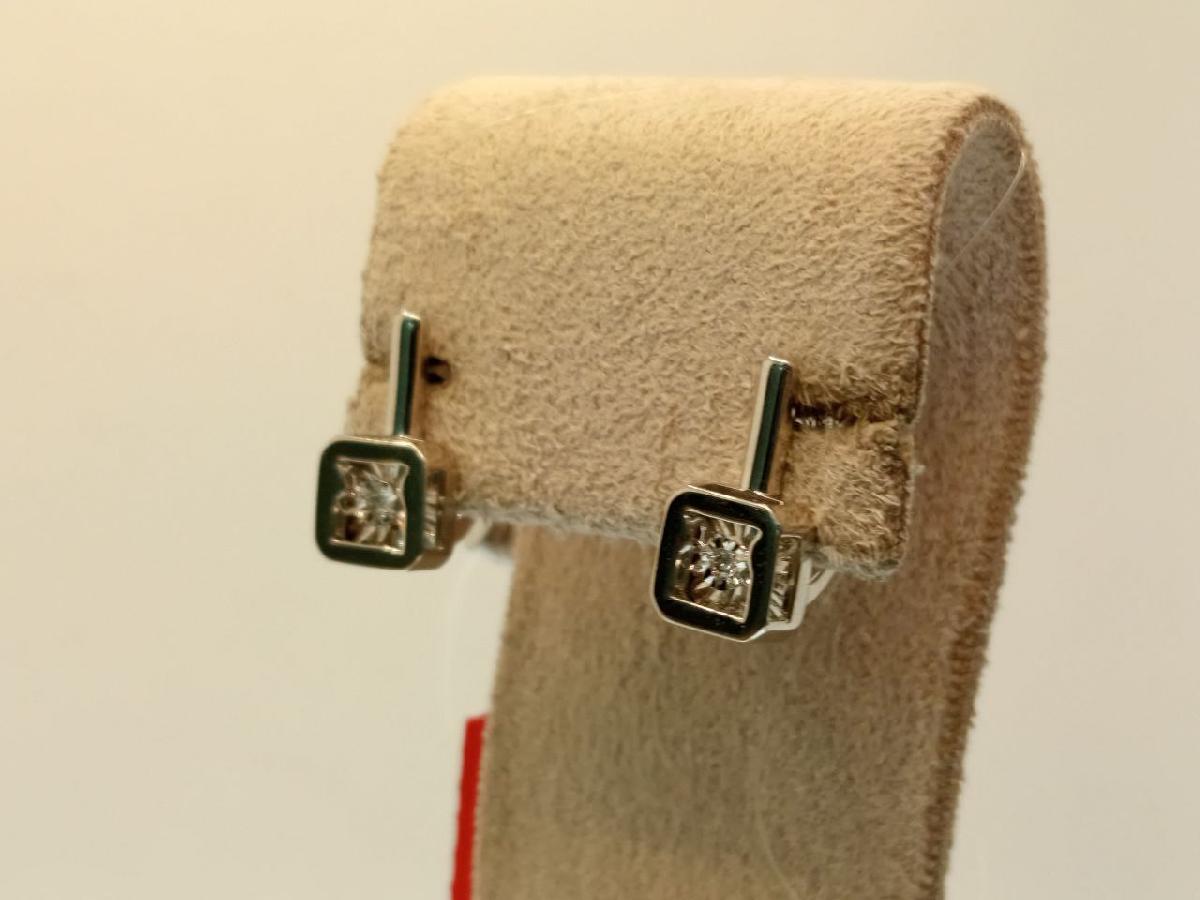 СЕРЬГИ БРИЛЛИАНТ (Au 585)