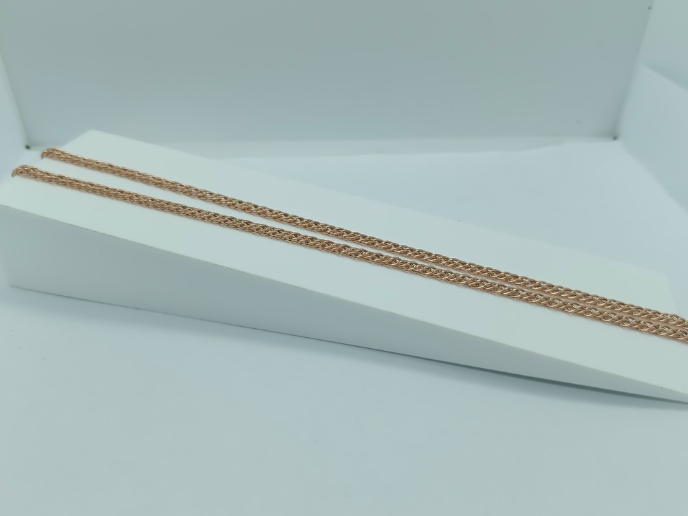 ЦПР2585 ЦЕПЬ ПУСТОТЕЛАЯ Ромб двойной (Au 585)