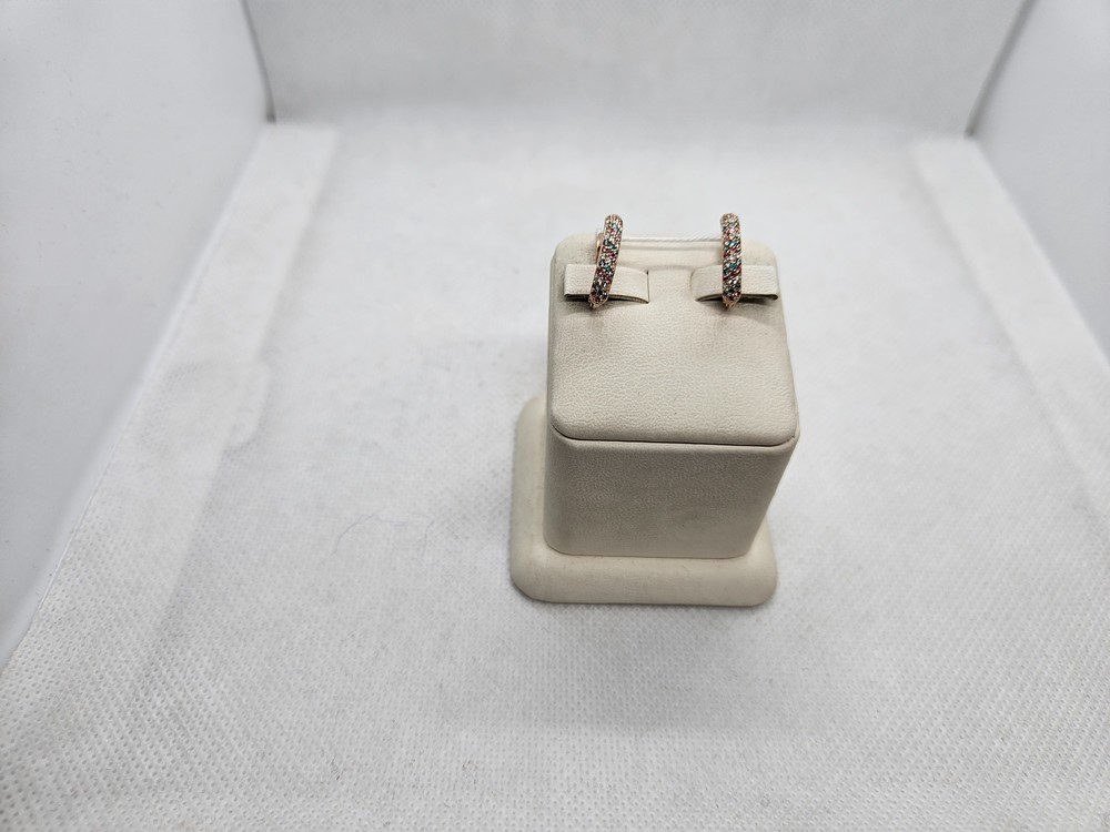 СКМИ585 СЕРЬГИ С КАМНЯМИ (Au 585)