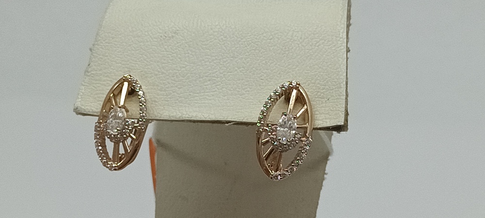 СКМИ585 СЕРЬГИ С КАМНЯМИ (Au 585) СКМИ585 СЕРЬГИ С КАМНЯМИ (Au 585)