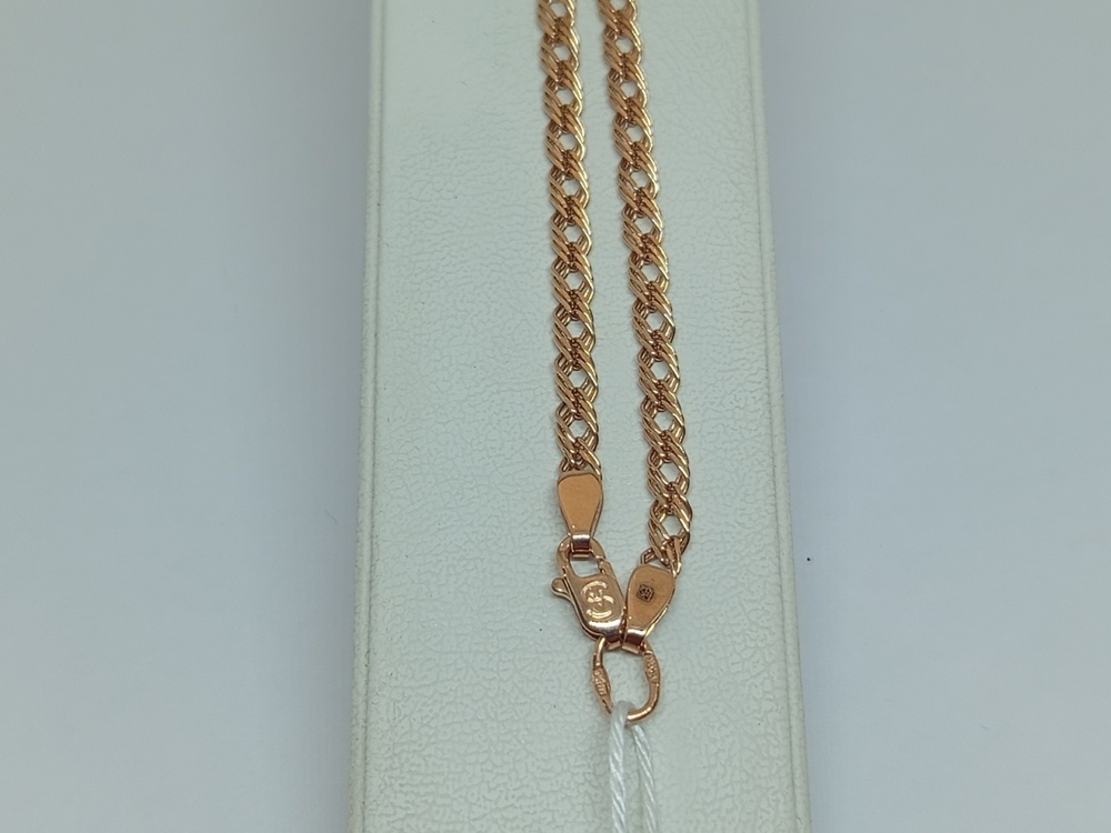 ЦЕПЬ ПОЛНОВЕСНАЯ Ромб тройной (Au 585)