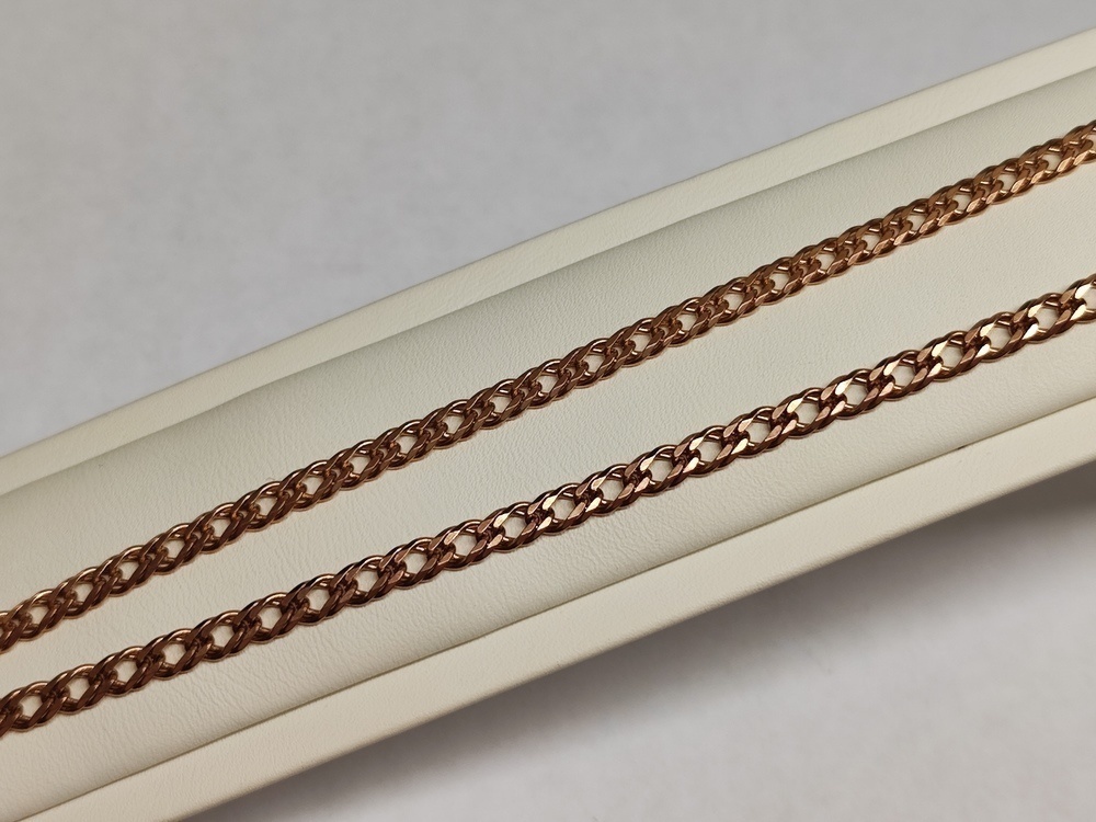 ЦЛР2585 ЦЕПЬ ПОЛНОВЕСНАЯ Ромб двойной (Au 585)