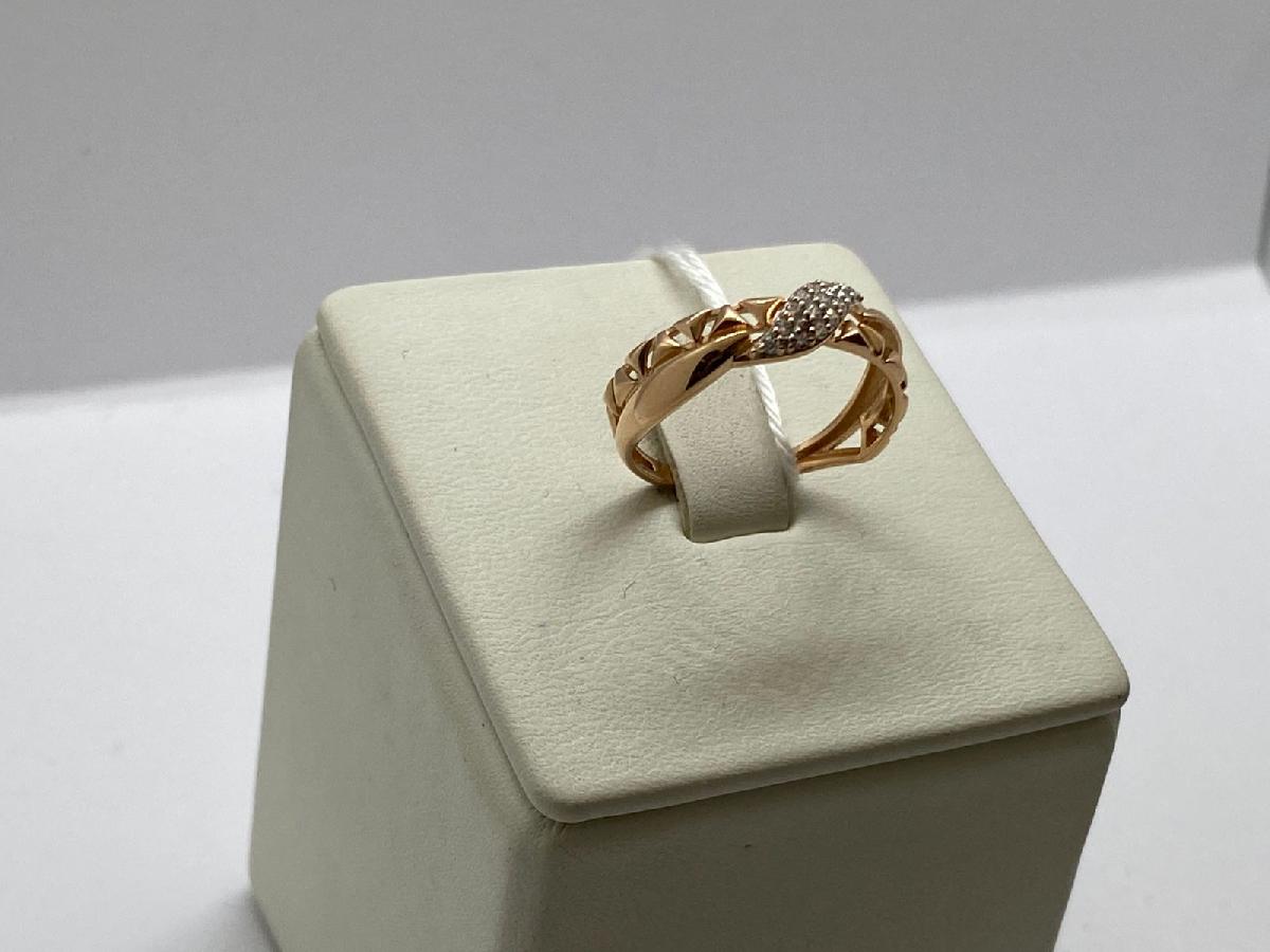 КОЛКМИ585 КОЛЬЦО С КАМНЯМИ (Au 585)