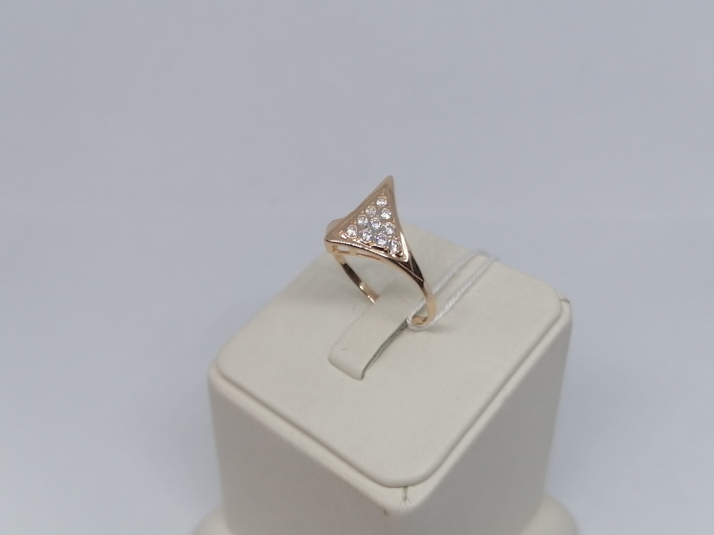 КОЛКМИ585 КОЛЬЦО С КАМНЯМИ (Au 585)