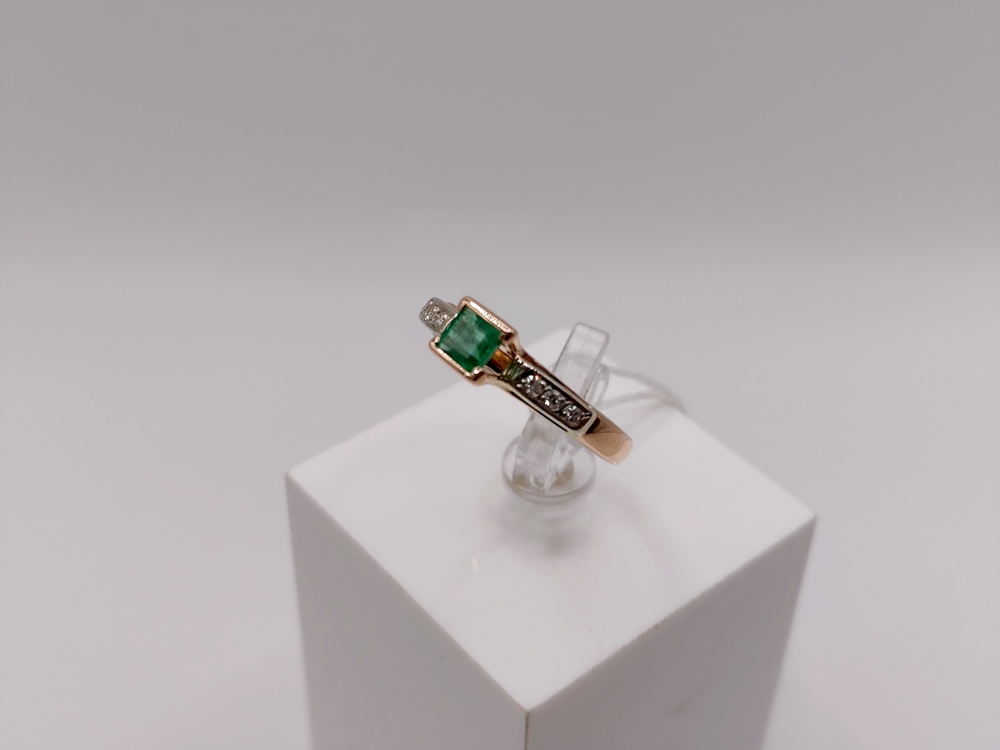 КОЛЬЦО БРИЛЛИАНТ Au 585