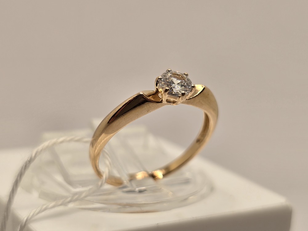 КОЛЬЦО С КАМНЕМ (Au 585)