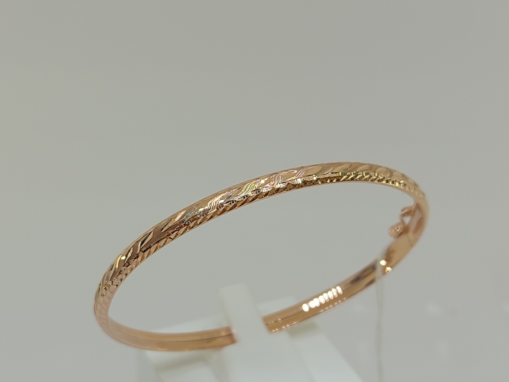 БРАСЛЕТ ЖЕСТКИЙ без камня (Au 585)