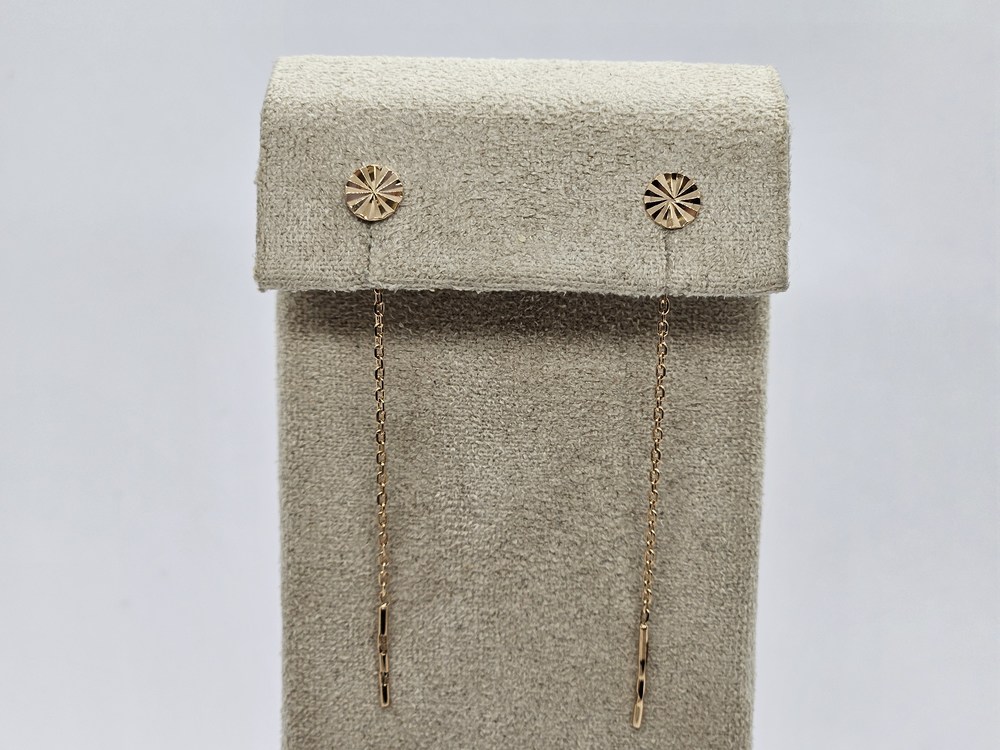 СПРО585 СЕРЬГИ ПРОДЕВКИ (Au 585)