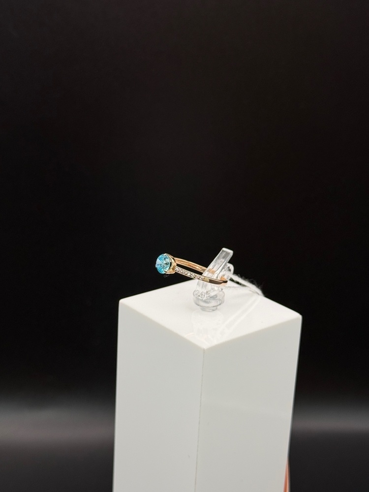 КОЛКМИ585 КОЛЬЦО С КАМНЯМИ (Au 585)