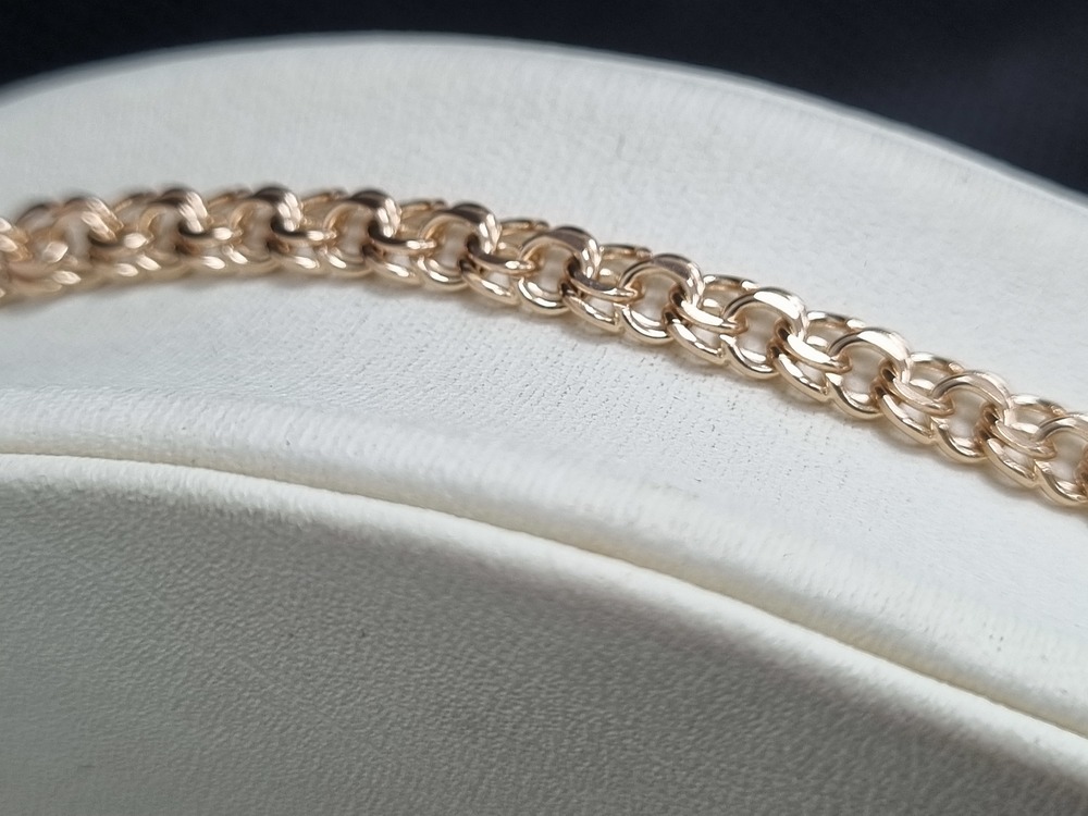 БРАСЛЕТ ПОЛНОВЕСНЫЙ Бисмарк (Au 585)