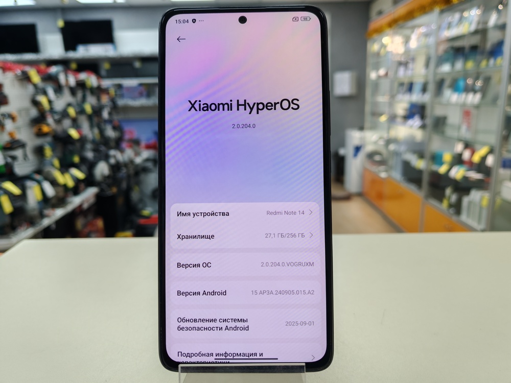 Смартфон Xiaomi Redmi note 14 8/256