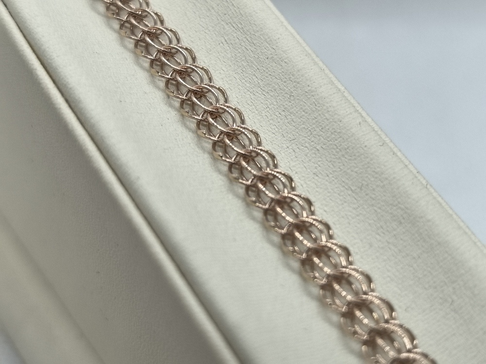 БРАСЛЕТ ПОЛНОВЕСНЫЙ Итальянка Au 585