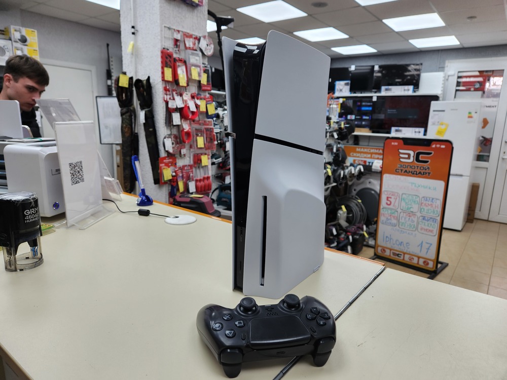 Игровая приставка PlayStation 5 Slim 1TB (С дисководом)