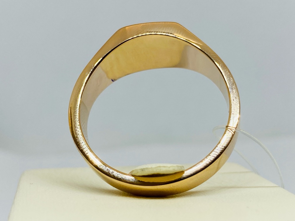 КОЛЬЦО ПЕЧАТКА без камня (Au 585)