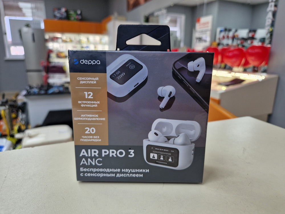Наушники беспроводные Deppa 44213 Air Pro 3 ANC