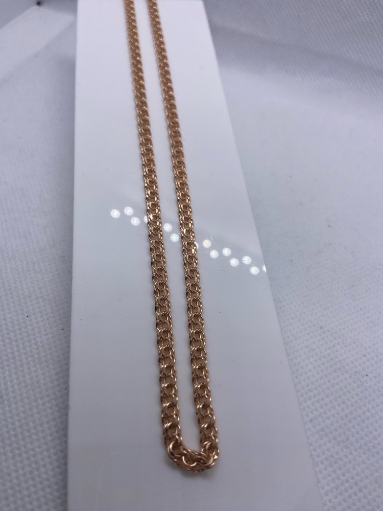 ЦЕПЬ ПУСТОТЕЛАЯ Бисмарк (Au 585)