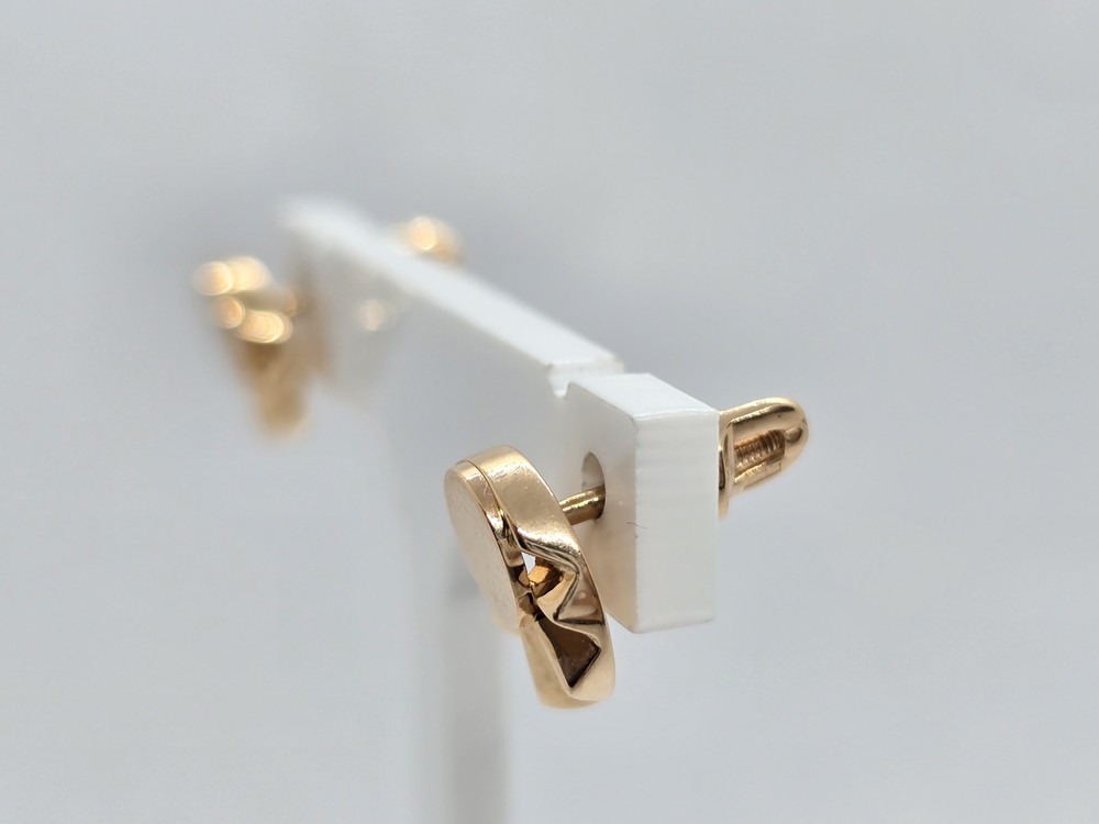 СЕРЬГИ ПУСЕТЫ без камня (Au 585)