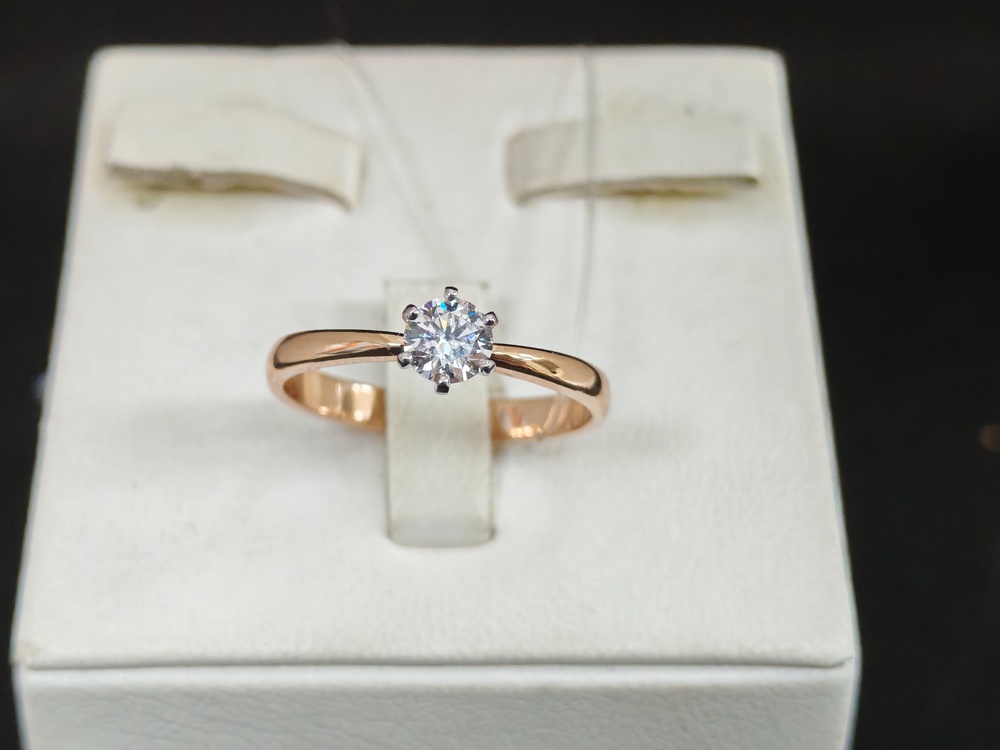 КОЛЬЦО БРИЛЛИАНТ (Au 585)