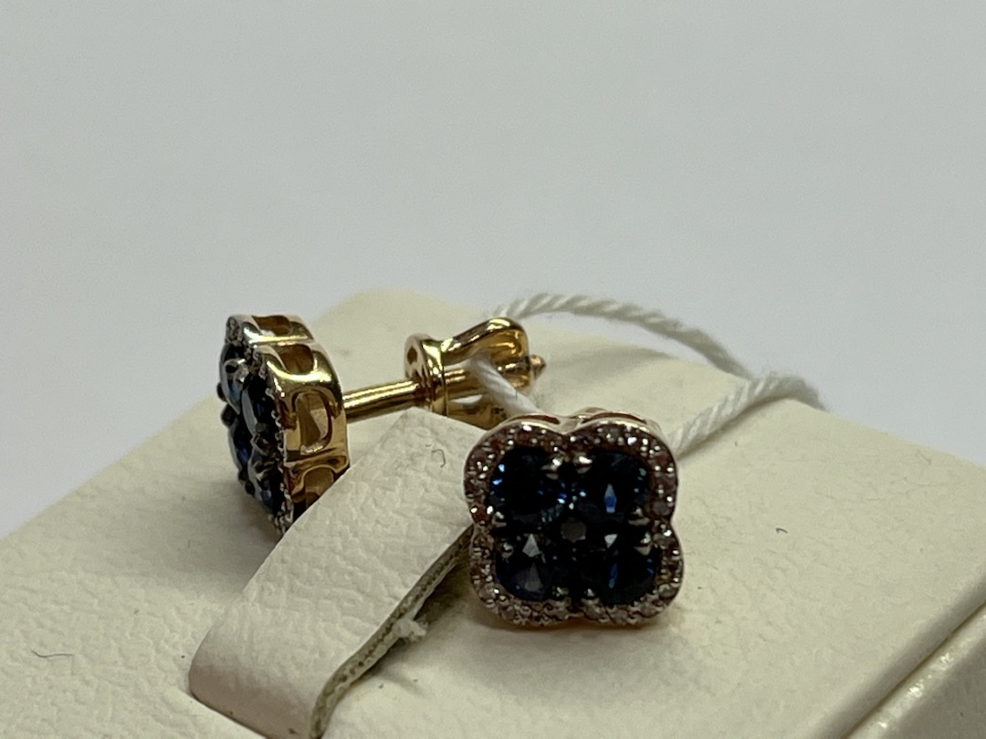 СЕРЬГИ ПУСЕТЫ (Au 585)