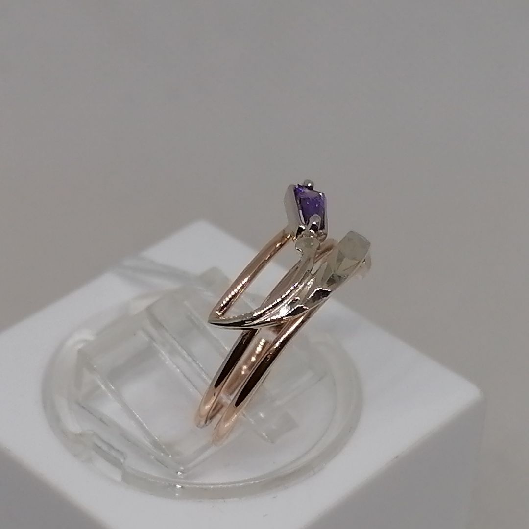 КОЛЬЦО С КАМНЕМ (Au 585)