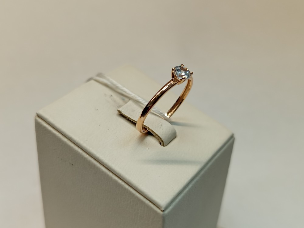 КОЛЬЦО С КАМНЕМ (Au 585)