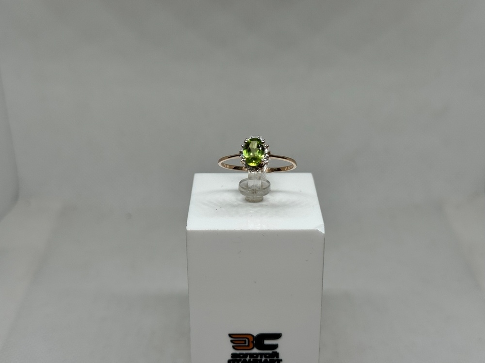 КОЛКМИ585 КОЛЬЦО С КАМНЯМИ (Au 585)