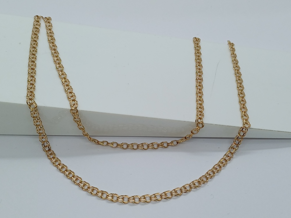 ЦЛБС585 ЦЕПЬ ПОЛНОВЕСНАЯ Бисмарк (Au 585)