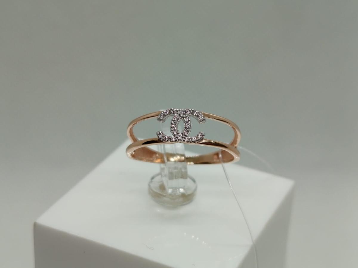 КОЛЬЦО С КАММНЯМИ (Au 585)