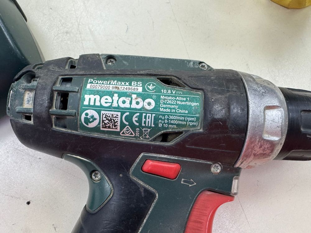 Шуруповерт Metabo POWER MAXX BS10.8V