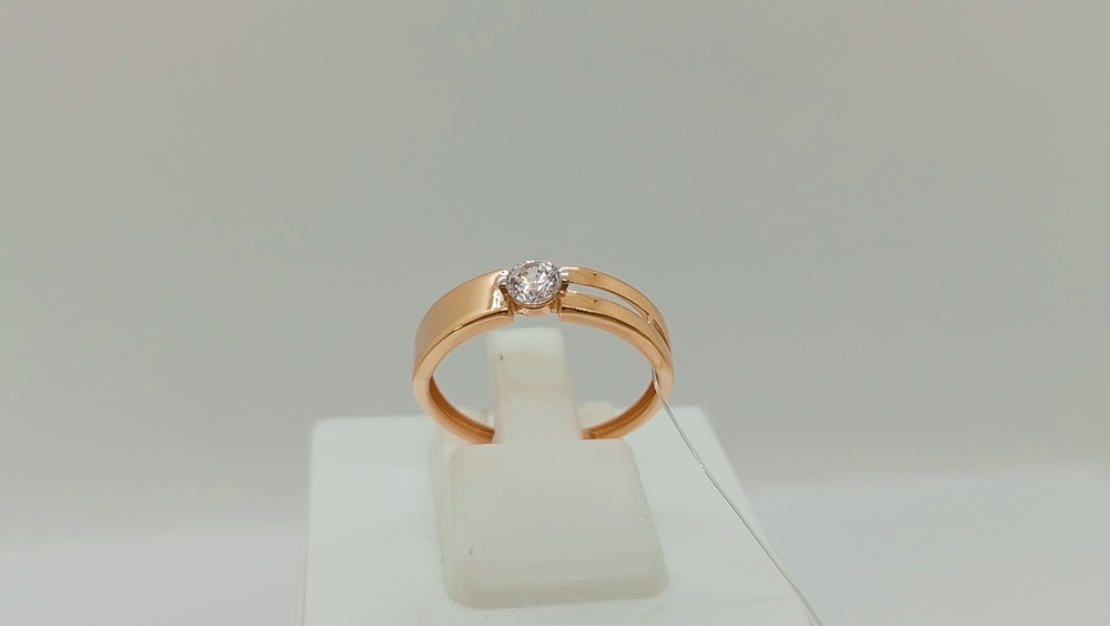 КОЛЬЦО С КАМНЕМ (Au 585)