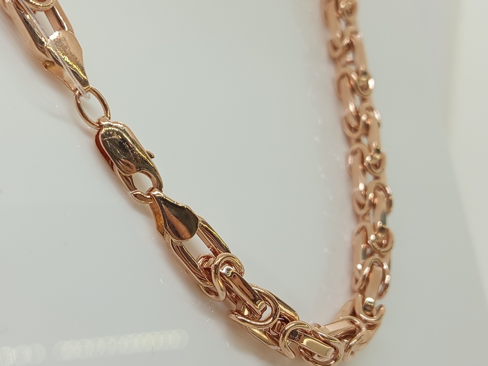 ЦЕПЬ ПОЛНОВЕСНАЯ Московский бит (Au 585)