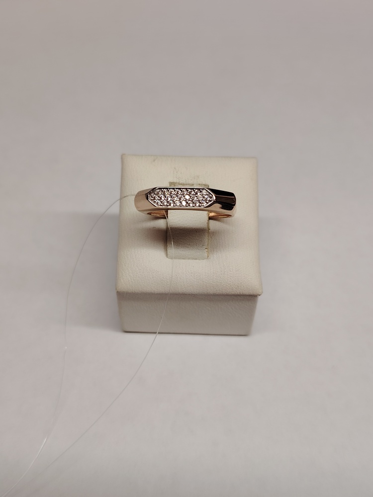 КОЛЬЦО С КАМНЯМИ (Au 585) КОЛЬЦО С КАМНЯМИ (Au 585)