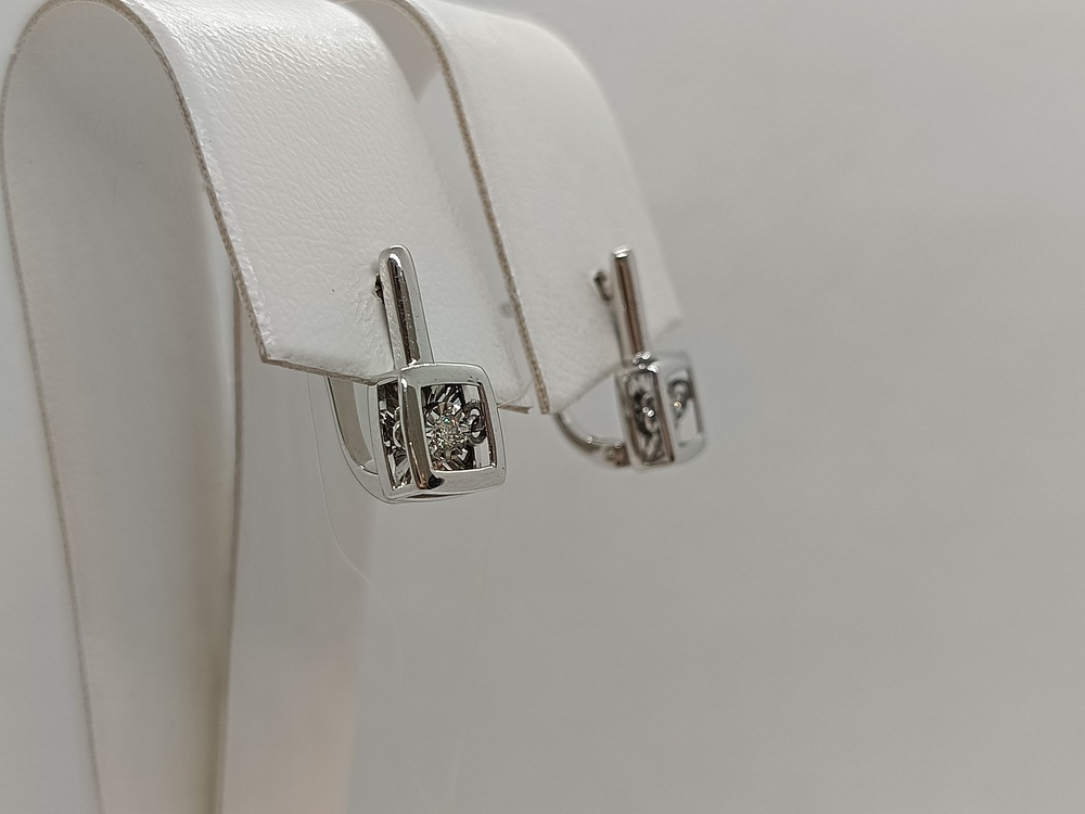 СЕРЬГИ БРИЛЛИАНТ (Au 585)