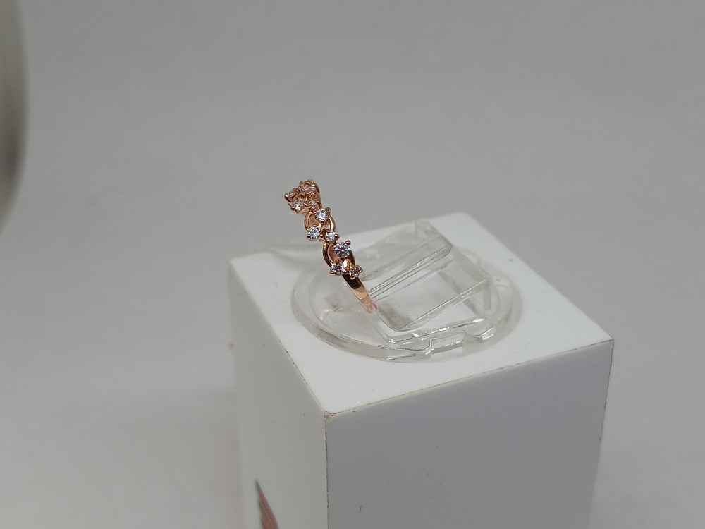 КОЛКМИ585 КОЛЬЦО С КАМНЯМИ (Au 585)