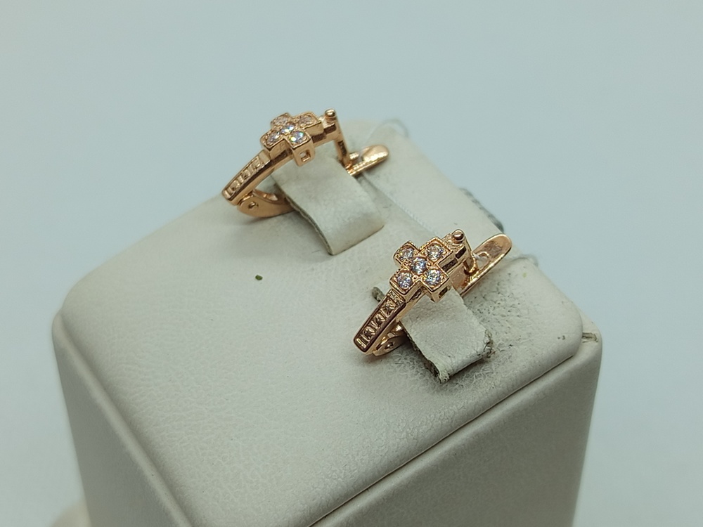 СЕРЬГИ С КАМНЯМИ (Au 585)