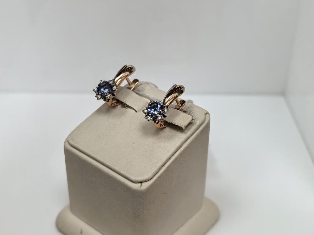 СЕРЬГИ БРИЛЛИАНТ (Au 585)