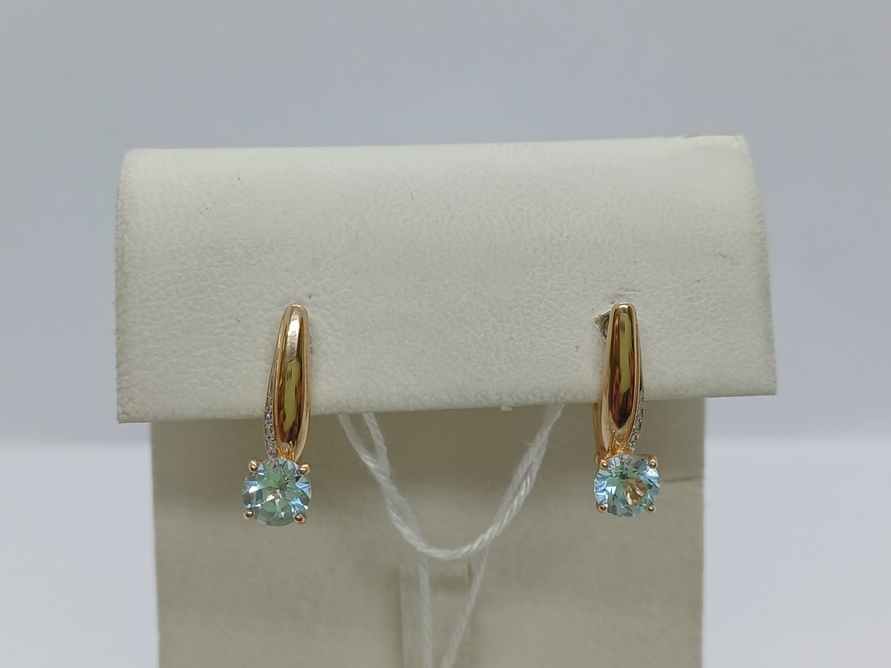 СЕРЬГИ БРИЛЛИАНТ (Au 585)