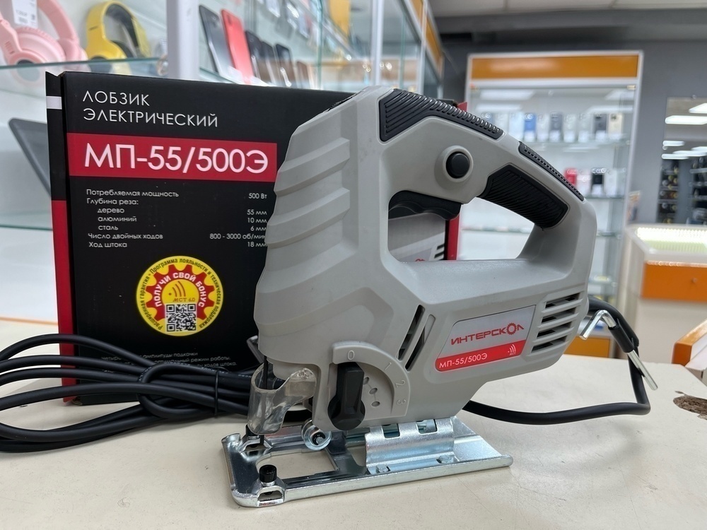 Лобзик Интерскол МП-55/500Э (386.1.1.00)