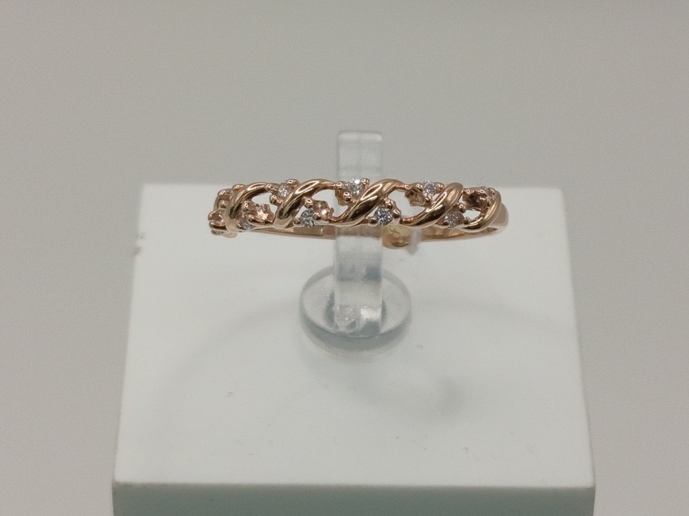 КОЛКМИ585 КОЛЬЦО С КАМНЯМИ (Au 585)