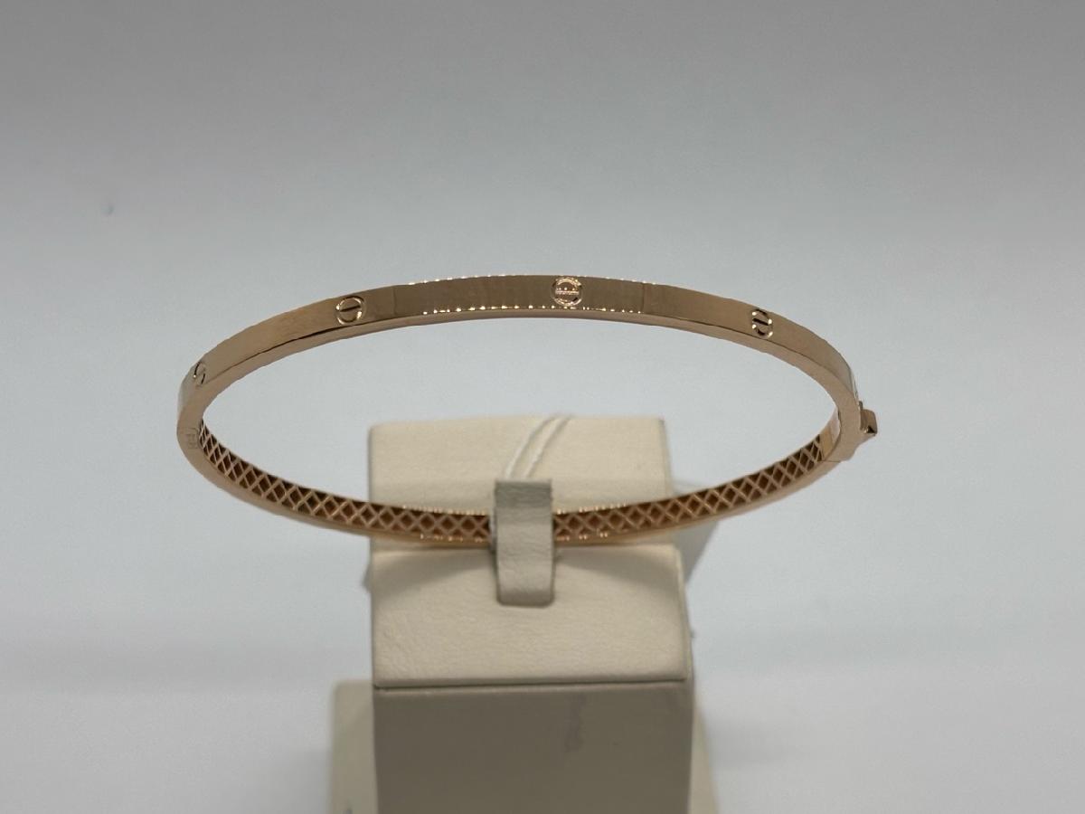 БРАСЛЕТ ЖЕСТКИЙ без камня (Au 585)