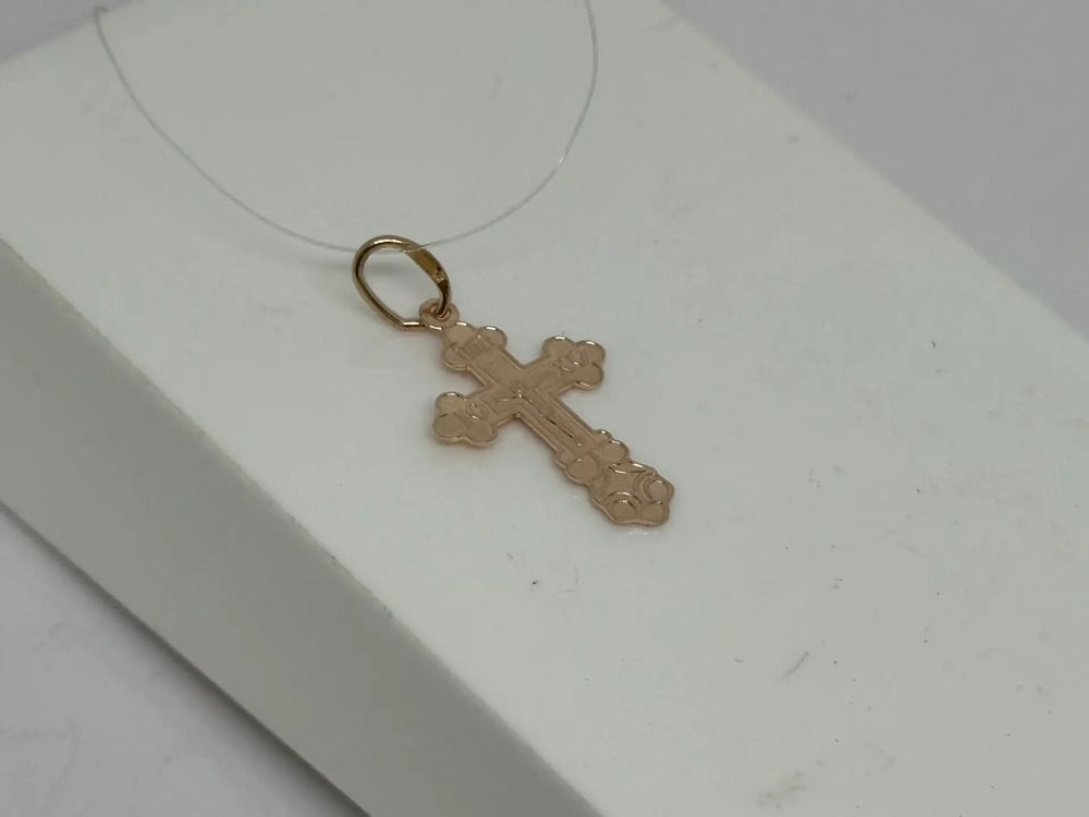 ПОДВЕСКА КРЕСТ (Au 585)