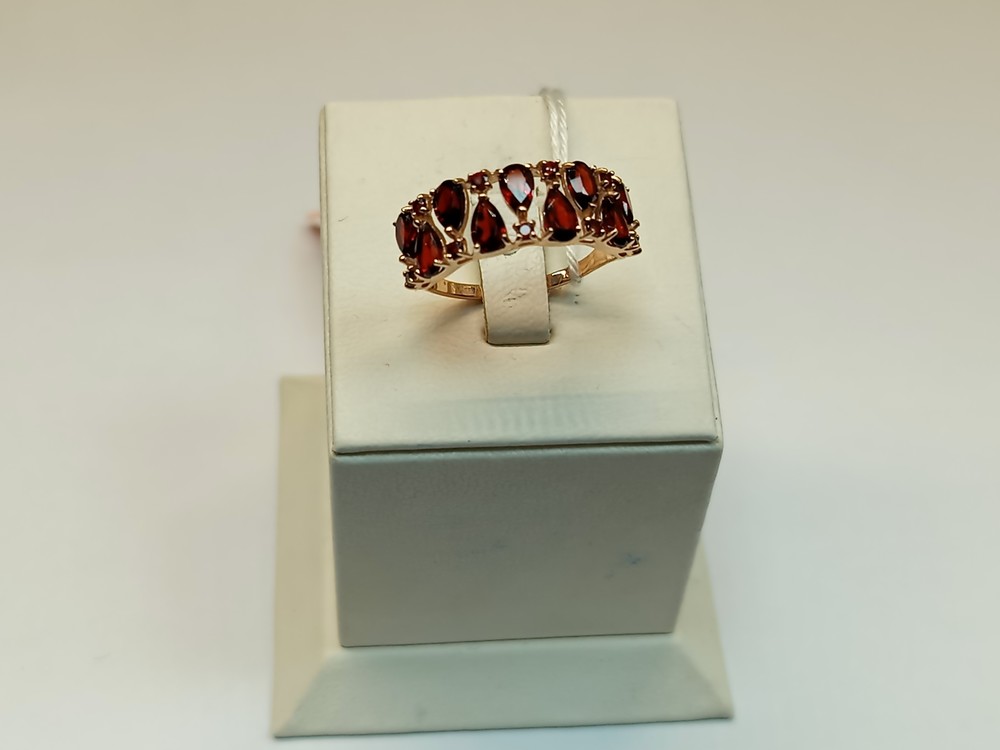 КОЛКМИ585 КОЛЬЦО С КАМНЯМИ (Au 585)